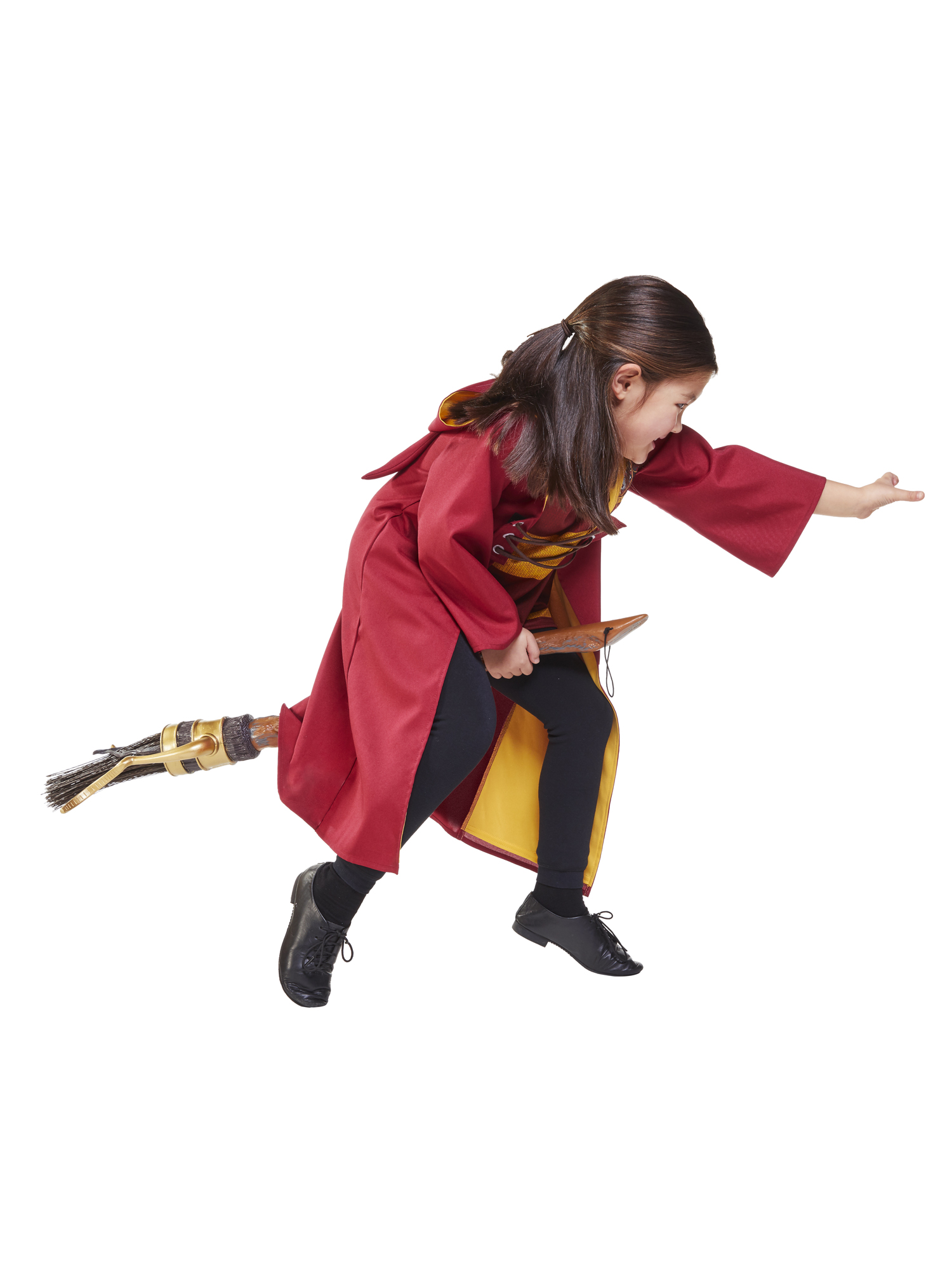 Déguisement luxe Quidditch Gryffondor cape avec top intégré – Image 5