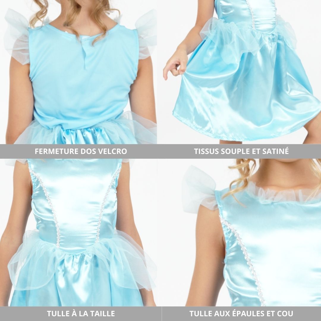 Déguisement Entrée de Gamme Princesse Bleue – Image 4