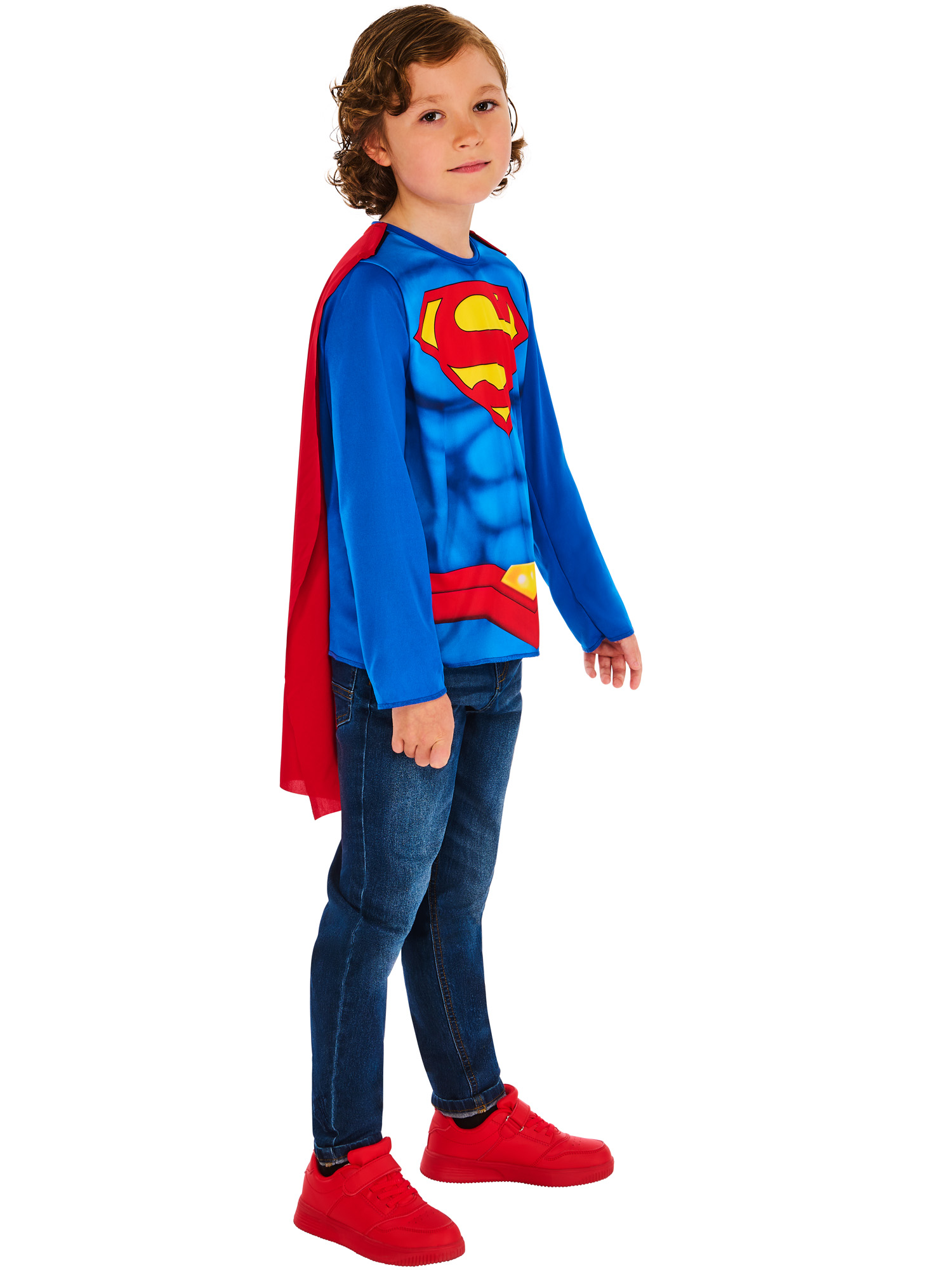 Kit de déguisement top classique Superman + cape - Taille unique 5-8 ans – Image 4