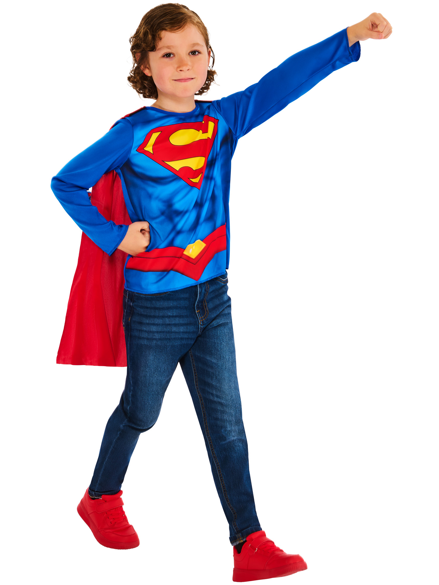 Kit de déguisement top classique Superman + cape - Taille unique 5-8 ans – Image 6