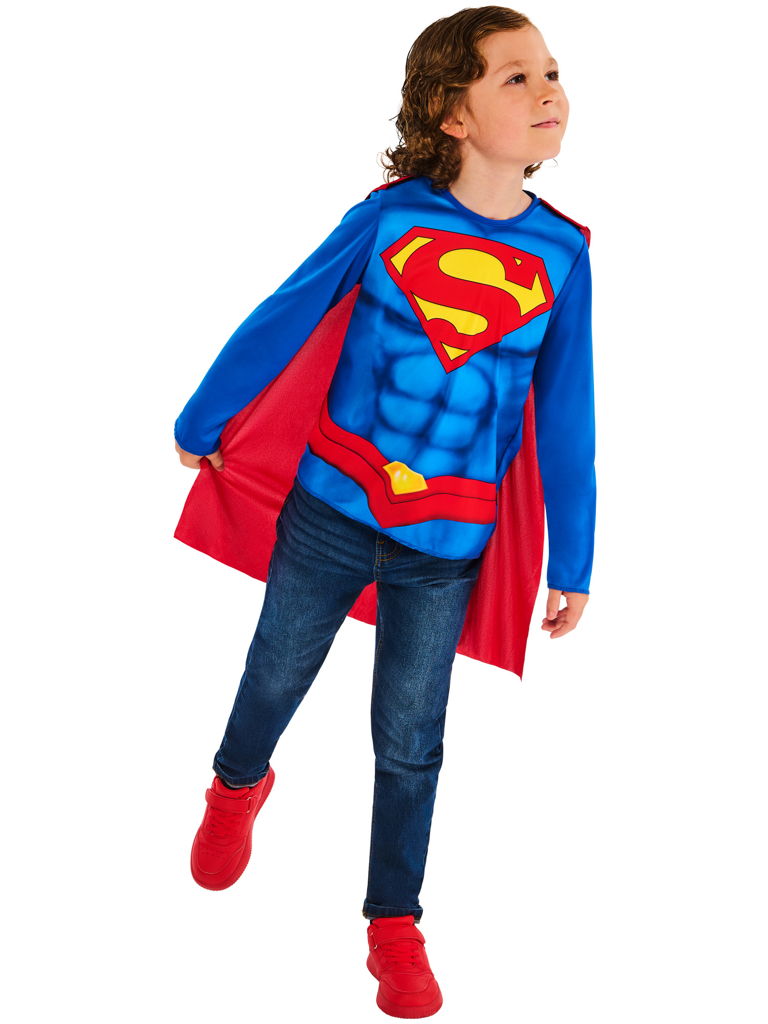 Kit de déguisement top classique Superman + cape - Taille unique 5-8 ans – Image 5