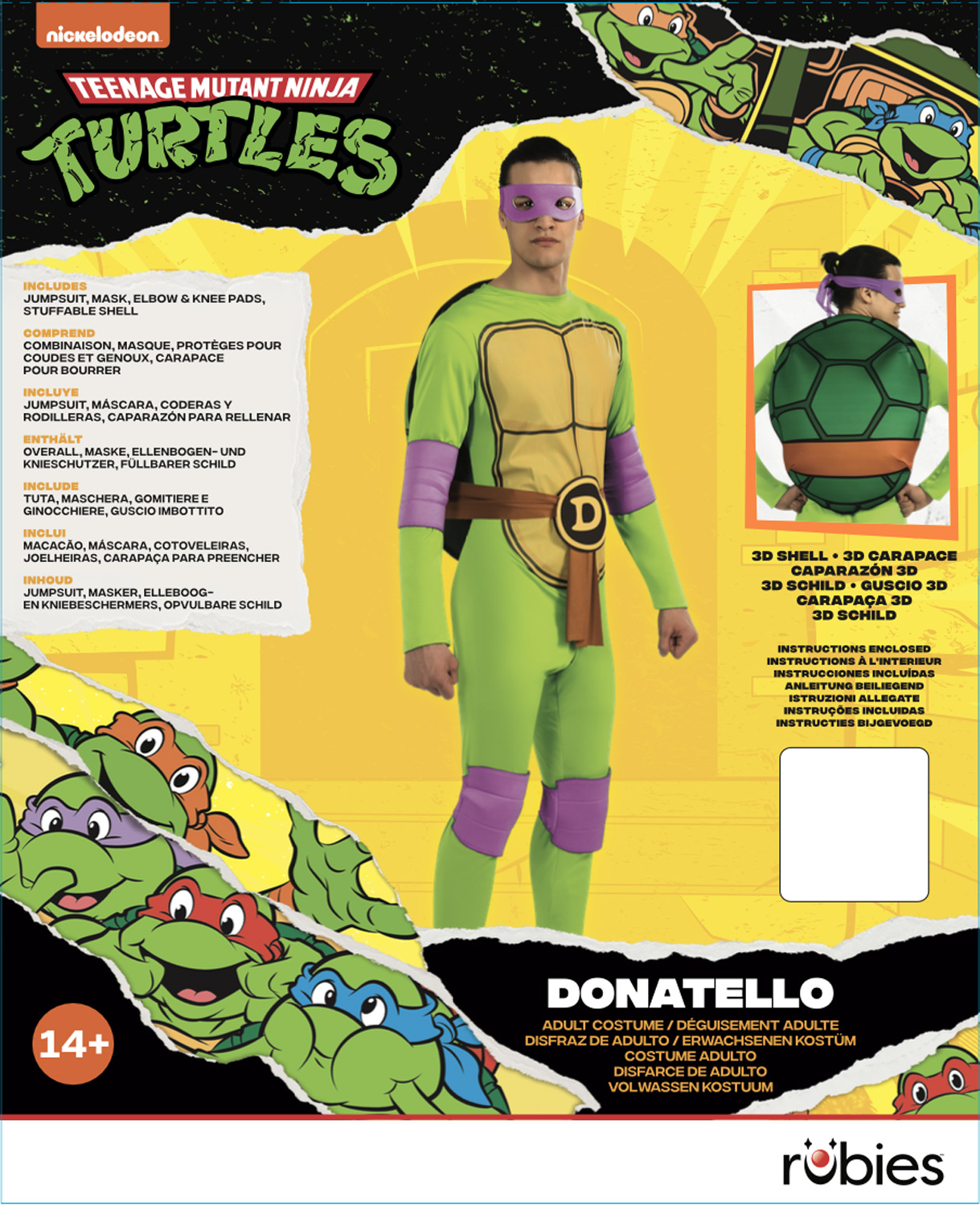 DEGUISEMENT ADULTE TMNT DONATELLO – Image 3
