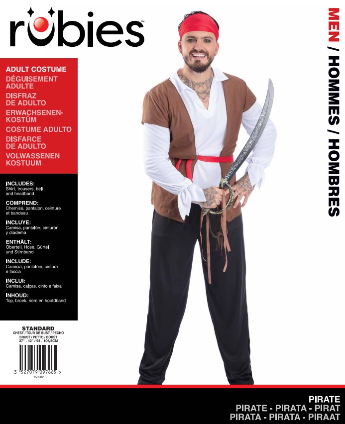 Déguisement Pirate Homme - L – Image 6