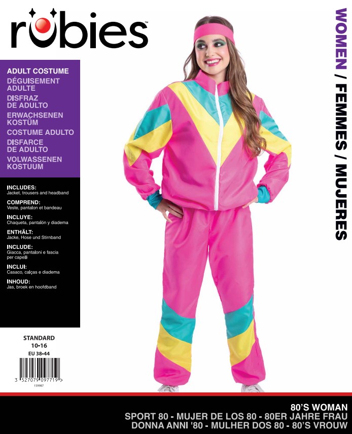 Déguisement sport 80 Femme - M – Image 6