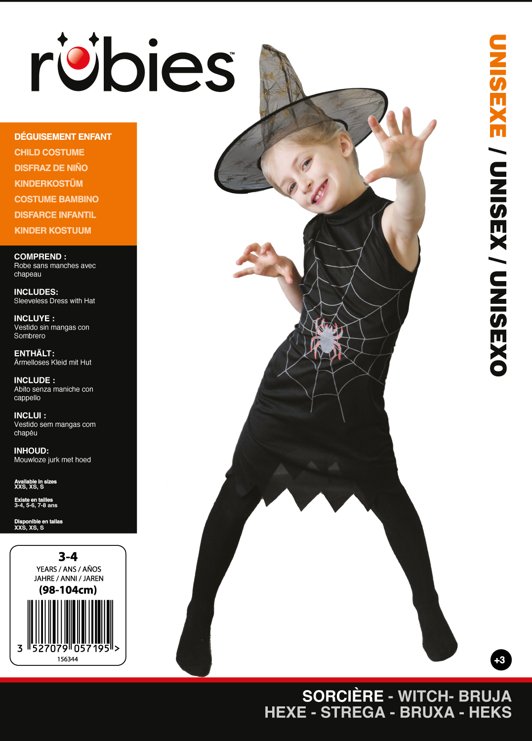 Déguisement Sorcière Entrée de Gamme – Image 4