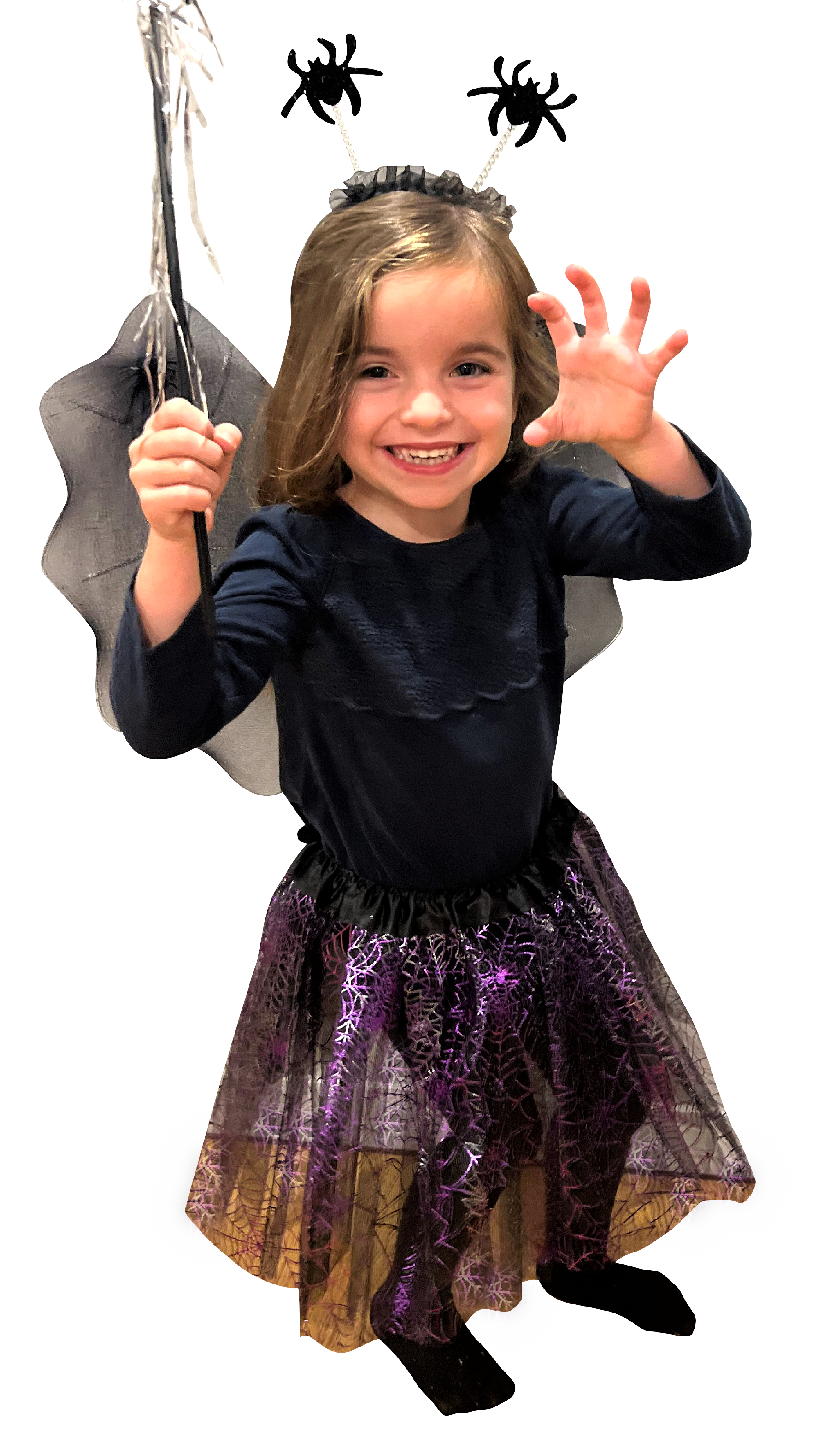 Set Tutu Halloween + 2 accessoires citrouille ou araignée – Image 3