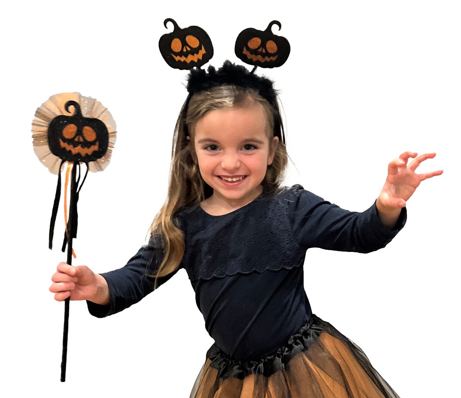 Set Tutu Halloween + 2 accessoires citrouille ou araignée – Image 4