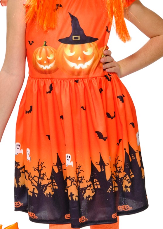 Déguisement robe citrouille – Image 4