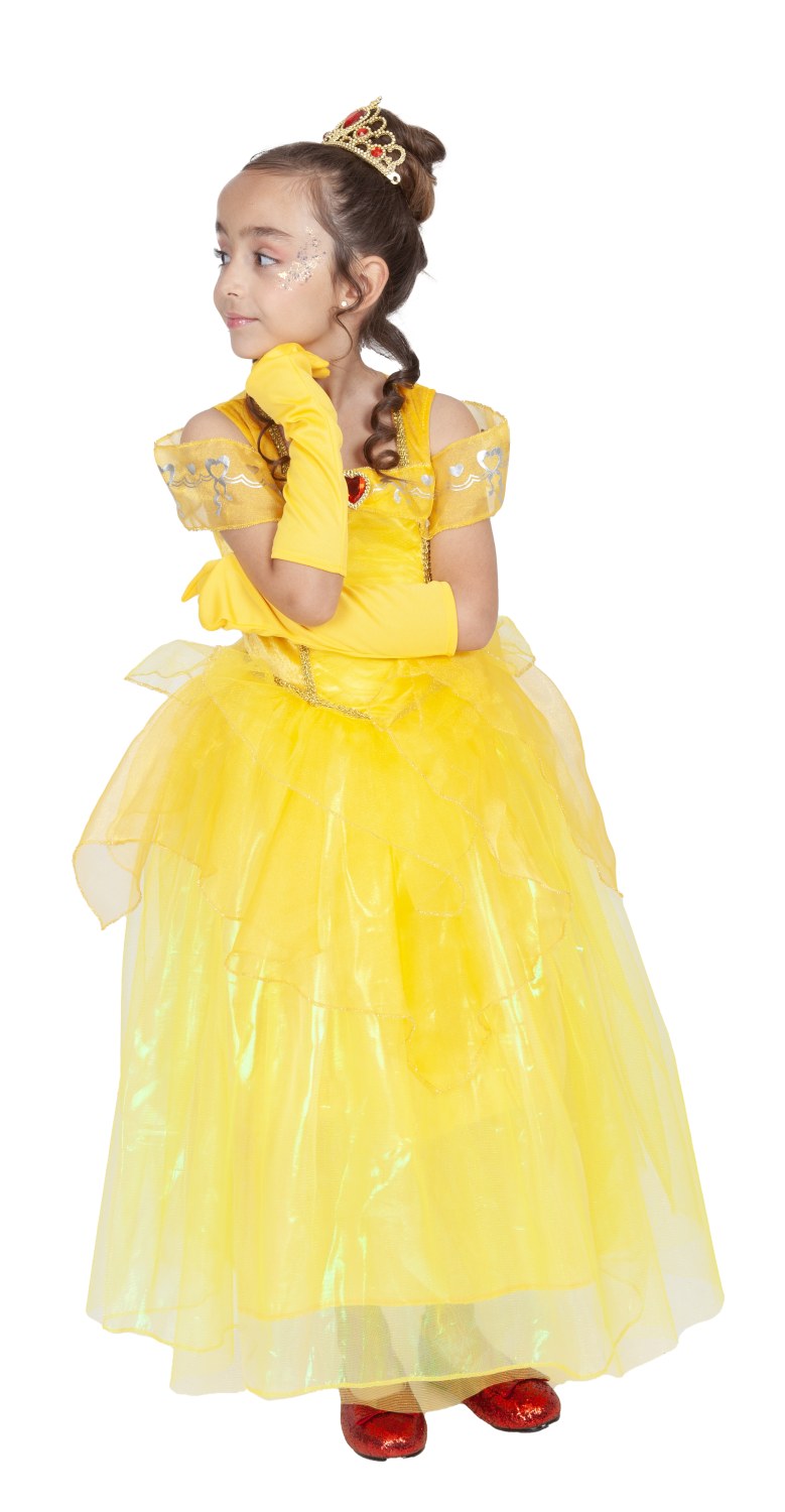 Déguisement luxe Princesse jaune – Image 5