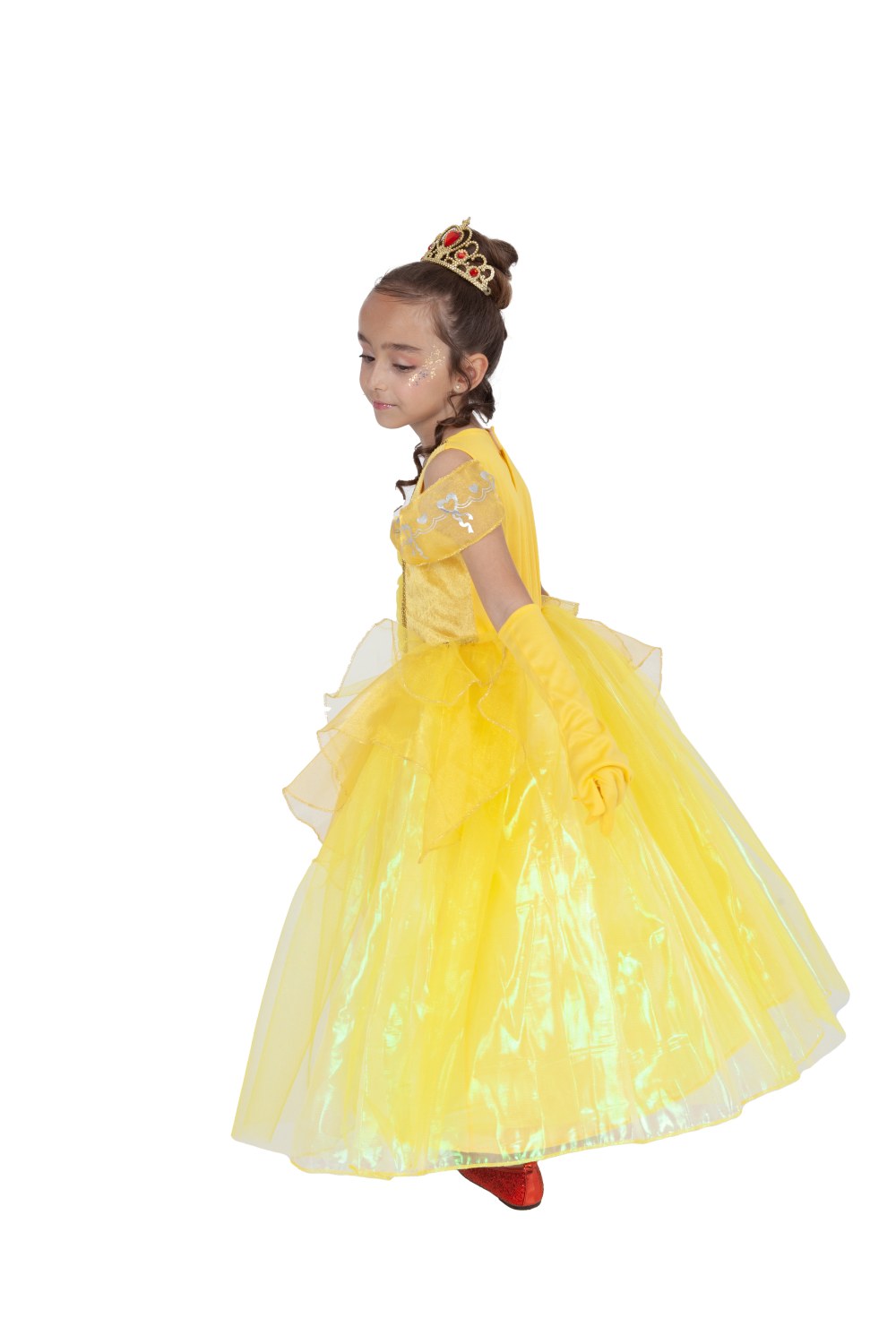 Déguisement luxe Princesse jaune – Image 3