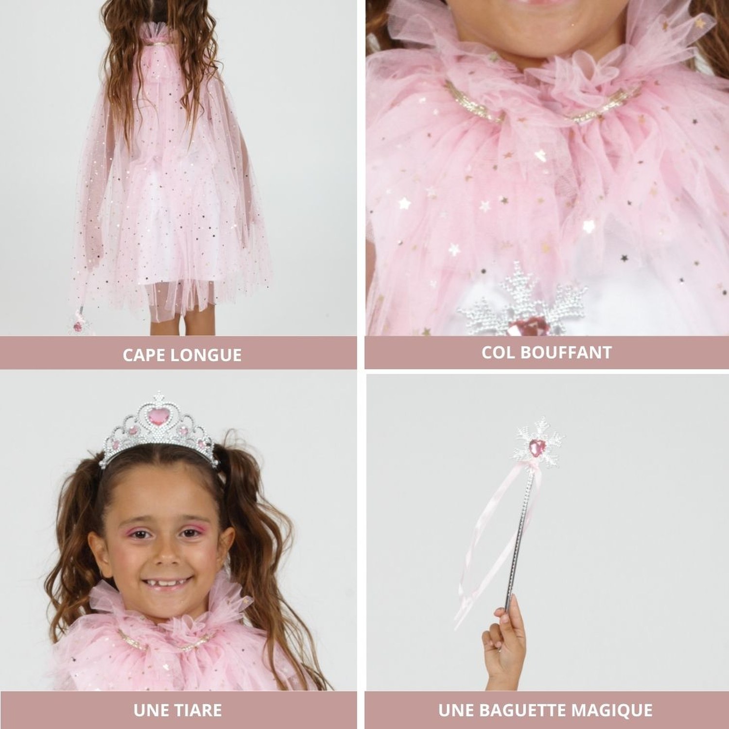 Set déguisement princesse cape et accessoires – Image 5