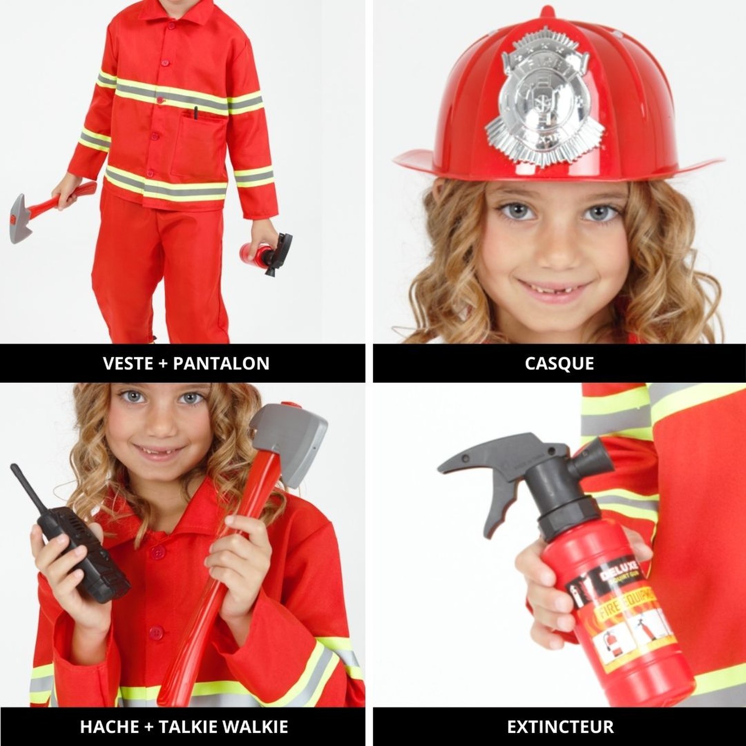 Déguisement pompier luxe – Image 5