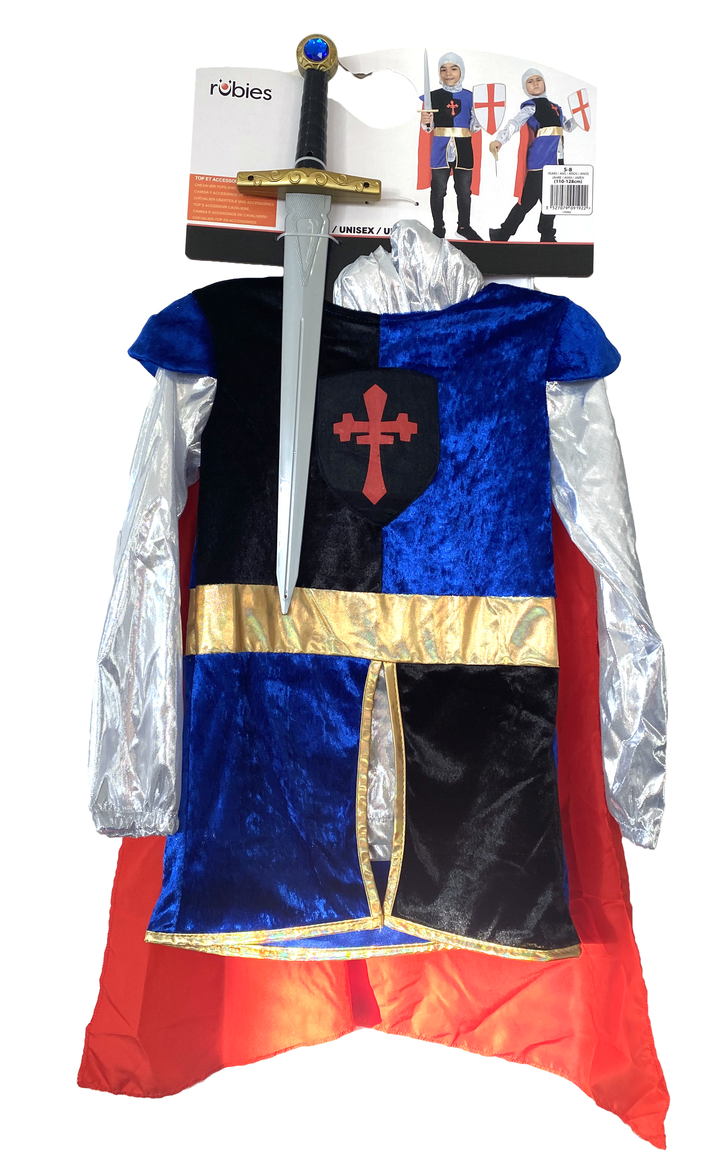 Kit de déguisement top et accessoires Chevalier (5-8 ans) – Image 5