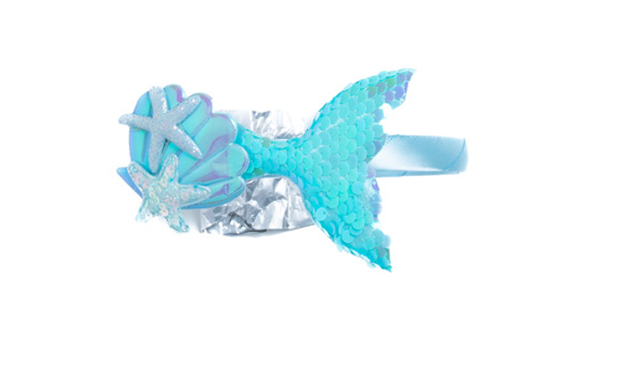 Set déguisement jupe et serre-tête sirène 5-8 ans – Image 5