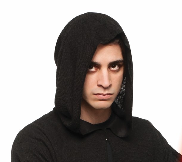 Déguisement Luxe adulte robe Jedi noire – Image 3