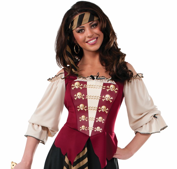 Déguisement adulte Pirate Femme STD – Image 3