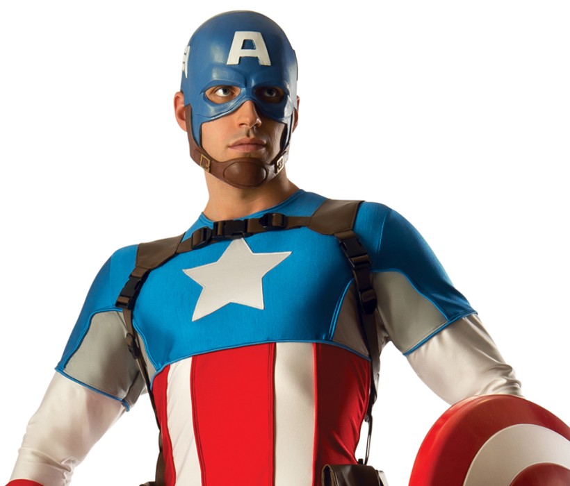 Déguisement collector Captain America - STD – Image 3