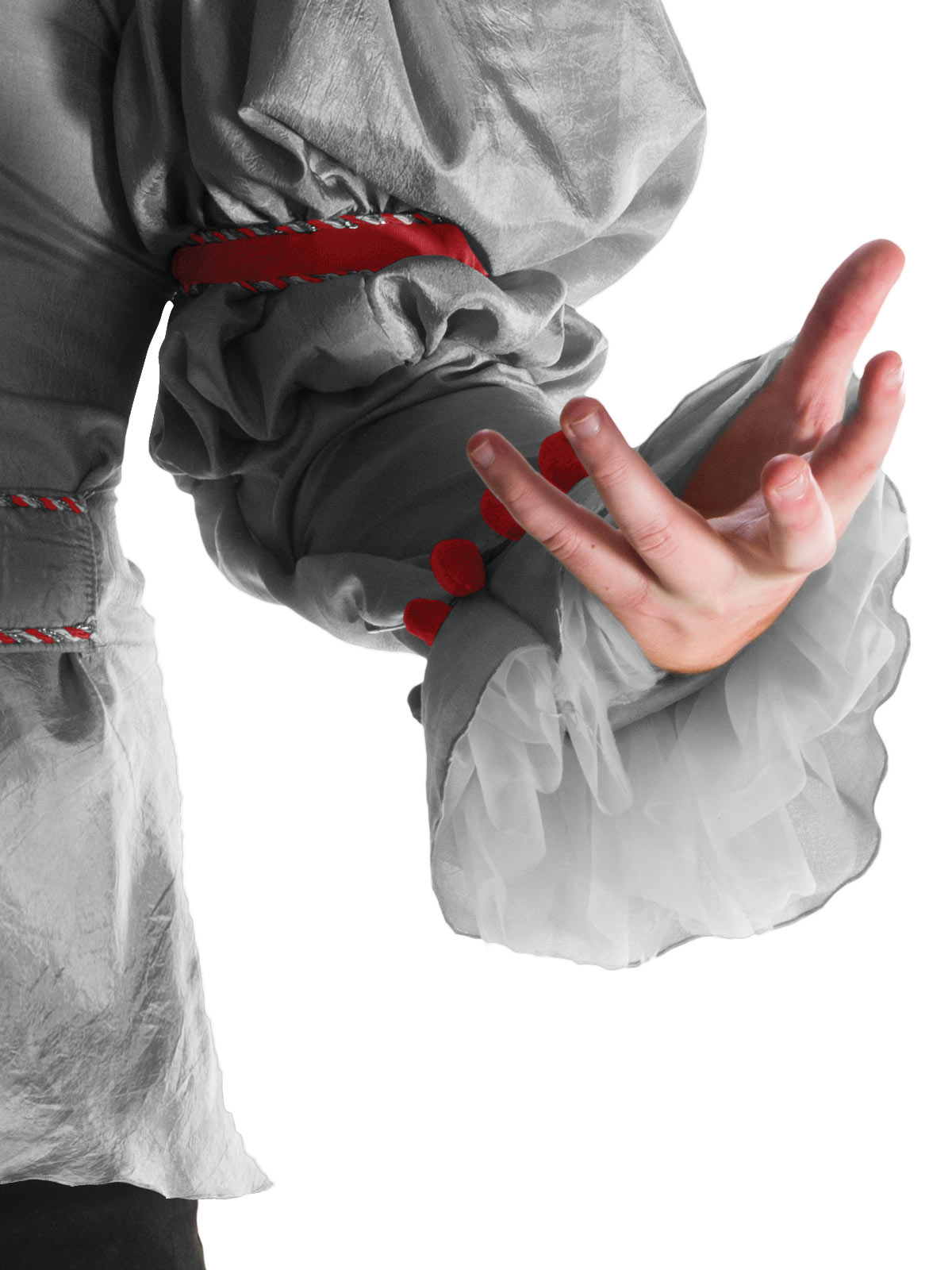 Haut de déguisement + Masque Latex Grippe-sou (Ca) – Image 3