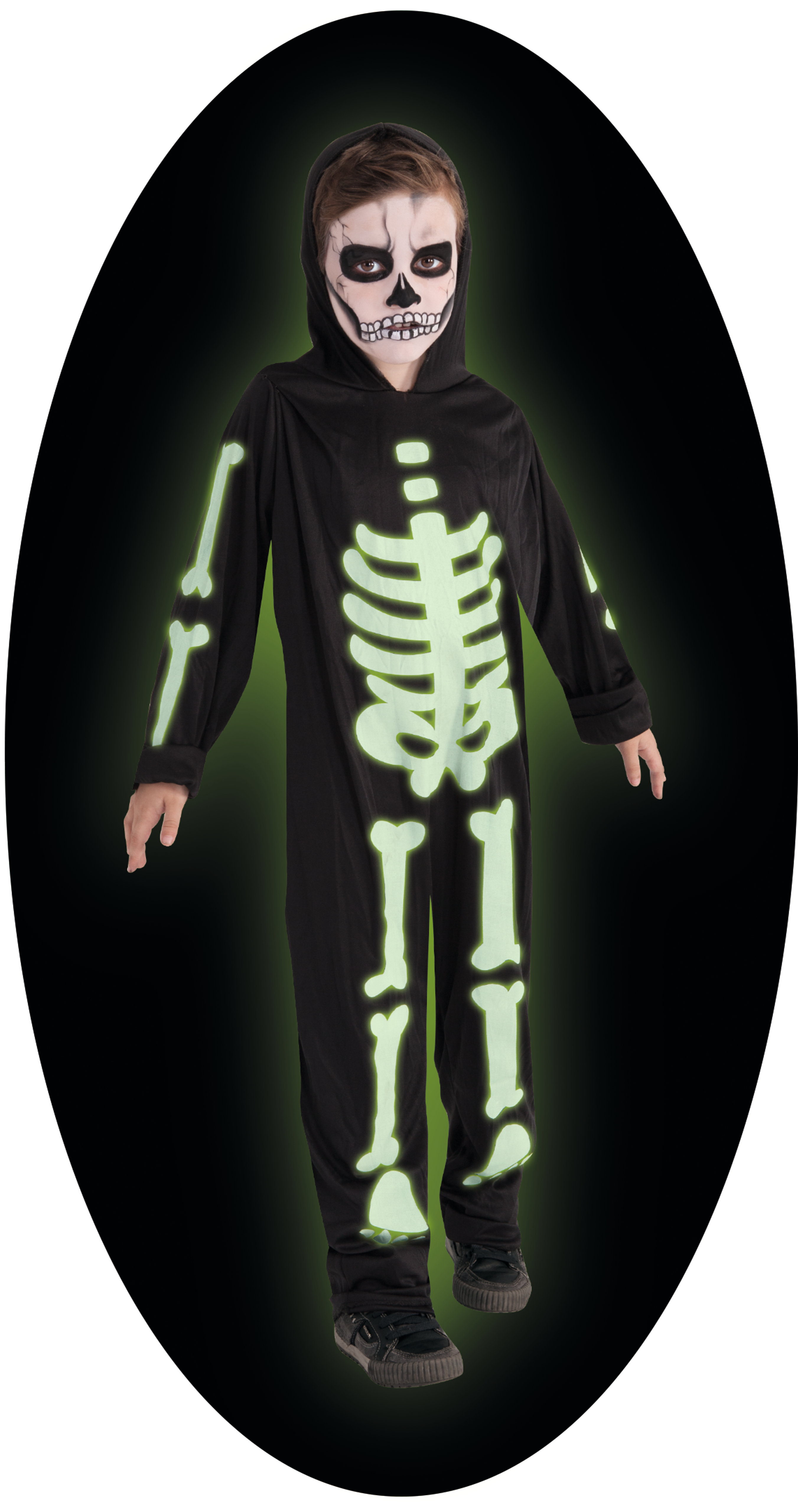 Déguisement enfant squelette phosphorescent – Image 4