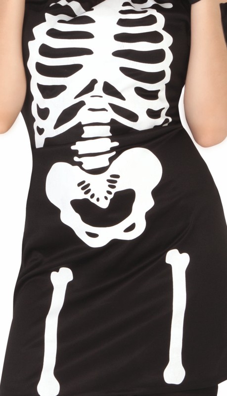 Déguisement adulte miss squelette – Image 5