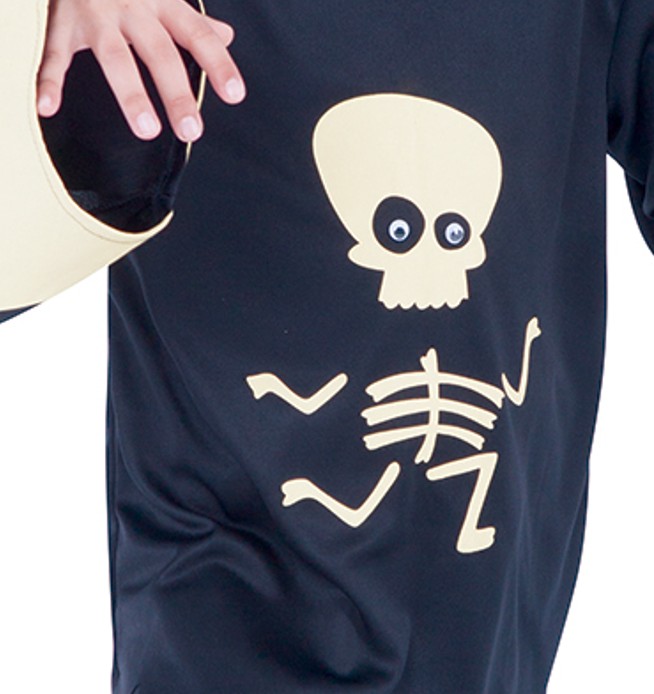 Déguisement Squelette Garçon avec yeux – Image 3