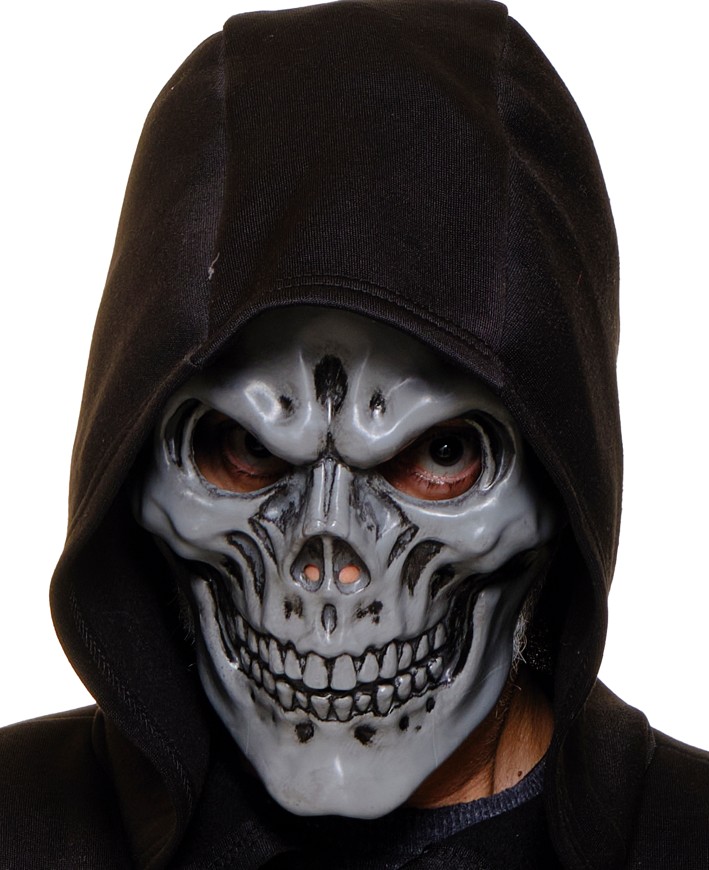 Kit de déguisement Sweat et Masque adulte Squelette tueur – Image 7